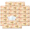 Xinxiangyin Paquete Dorado Serie Clásica 24 paquetes 100 hojas 3 capas papel plástico toalla facial DT55100 cajas paquete familiar lote