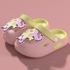 Sandalias y pantuflas para niña Little Pony, zapatos de cueva para niña, pantuflas para bebé, zapatos de playa, suela suave, transpirables, color morado Moon Biqi