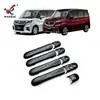 Adecuado para Suzuki 21 Solio Bandit Exterior Modificado Cubierta Cromada para Manija de Puerta Adhesivo Decorativo para Manija de Puerta