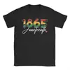 Camiseta Negra para Hombre Festival de Junio Historia Negra 19 de Junio de 1865 Camiseta Interesante Camiseta de Manga Corta
