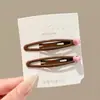 Pinza BB única y elegante para mujer, linda y simple, con un ambiente dulce y encantador, un accesorio para el cabello con pinza para flequillo de atmósfera única y dulce