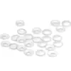 Anillo de Sellado de Válvula de Politetrafluoroetileno, Junta de Sellado Ptfe Resistente a Altas Temperaturas y Ácidos-Álcalis, Relleno de Ptfe, Anillo de Sellado del Vástago de la Válvula