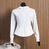Chaqueta Deportiva Ajustada para Mujer con Capucha, Seda de Hielo Enfriadora Ropa que Enfría la Piel, Ropa de Protección Solar 12416