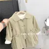 Nuevo Abrigo Casual de Otoño para Niñas, Chaqueta de Moda Estilo Coreano para Primavera y Otoño para Bebés Niñas, Comercio Exterior