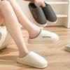 Pantuflas de Algodón para Hombre, Otoño e Invierno, Hogar, Interior, Suela Gruesa, Antideslizantes, Cálidas, Forradas de Felpa, Nuevo Estilo 2026, Pantuflas de Algodón Peludas para Mujer