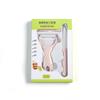 Cuchillo de cerámica de zirconia pelador de melón de cerámica cuchillo de fruta para comida complementaria traje de regalo mini pulgada logo imprimible