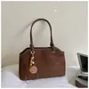 Bolso tote de nicho muy elegante para mujer, nueva moda trendy 2026, relajado y chic, bolso de hombro simple