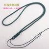 Collar Clásico Liso de Cuerda No Ajustable Grueso Lanyard Colgante Grande Imponente con Cuerda Venta al por Mayor para Hombres y Mujeres