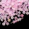 5.5*6mm Acrílico Degradado Espolvoreado Dorado Traer Orquídea Cuerda de Cabello Antigua Accesorios Material para Joyería Hecha a Mano DIY