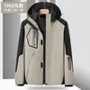 Chaqueta de invierno de comercio exterior tres en uno chaqueta desmontable otoño e invierno exterior engrosada cálida a prueba de viento impermeable traje de montañismo