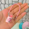 Cuerda de Cera L21 Resina Lanyard de Dibujos Animados Accesorios para Taza Térmica Accesorios Creativos DIY Bolsa de Muñeca Mezcla