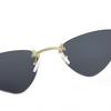 Versión coreana de gafas de sol retro triangulares para hombres y mujeres, gafas de sol con protección UV, gafas de moda personalizadas, tendencia 139 90290