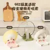 Suporte de Tampa de Panela Urso de Desenho Animado Suporte de Espátula de Mesa Armazenamento de Tampa de Panela Tábua de Corte Bancada de Cozinha Prateleira Criativa Doméstico