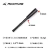 4.2 Inserto Interno de Aluminio Conector de Flecha Roscado de Acero Inoxidable Se Puede Usar para Instalar Flechas Roscadas de 6.2