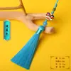Marea Nacional 8cm León Despertador Borla Flecos Colgante de Ropa Marcador de Libros Bolsita Colgante para Coche Accesorios Hanfu Venta al por Mayor