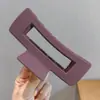 Pinza de tiburón grande coreana para el cabello, accesorio simple para recogido en la parte trasera de la cabeza, pinza de pelo de alta gama para mujer