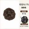 Nuevo Clip para el Cabello de Mujer con Cabeza de Bola Giratoria Calavera Alta Cabello Artificial Flor de Yema Hija Perezosa Rodete para el Cabello Banda para el Cabello
