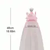 Diadema Corona de Princesa Mayor Corona de Cumpleaños Pasador con Lentejuelas y Diamantes Sombrero de Cumpleaños Infantil Pasador para Fiesta