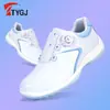 Suministrados Directamente por el Fabricante, Zapatos Deportivos Repelentes al Agua con Malla Transpirable, Correas Giratorias, Suelas Antideslizantes, Zapatos de Golf Ligeros para Mujer