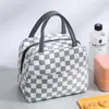 Bolsa de Almuerzo Bento Portátil Estilo Japonés Impermeable a Prueba de Aceite Bolsa Térmica Gran Capacidad Bolsa de Almuerzo Bolsa Refrigeradora para Picnic