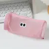 Estuche de lápices de malla cilíndrico Doudou Corea del Sur simple lindo estudiante portátil gran capacidad almacenamiento de artículos de papelería