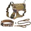 Collar Táctico Popular Transfronterizo para Perros Medianos y Grandes, Collar Metálico Ajustable de Cinco Velocidades, Collar para Perros Resistente a Mordeduras y a Prueba de Explosiones