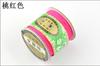 Marca Lisi Linha Jade Taiwan Acessórios para joias DIY Fio de corda vermelha Nº 72 Fio de jade linha trançada comprimento da corda 120 m