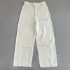 Algodón Tencel, corte relajado, tiro alto, pierna recta, pantalones cropped, nueva colección de otoño, para mujer, corte holgado, adelgazante, pantalones casuales versátiles, pantalones de pierna recta