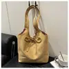 Bolso de Hombro Único Reversible para Salidas, Bolso de Mano Elegante para el Trayecto, Estilo Ins 2025, Gran Capacidad, Estilo Coreano para el Trabajo
