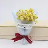 Flores Secas Mini Creativas Gypsophila Ramo Pequeño ins Flores Preservadas Caja de Regalo para el Día de San Valentín con Flores de Jabón de Actividad