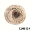 Donut para Peluca Artefacto para el Cabello Bolsa para el Cabello Cabeza de Bola Flor Invisible Micro-Elástica Brote Accesorios para el Cabello Anillo Invisible para Cabello Rizado para Mujeres