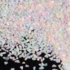 Cor Sólida Iridescente Irregular Feito à Mão DIY Pedra de Vidro Triturada Decorações para Unhas Sensação de Alto Padrão diy Material Artesanal Enchimento