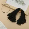 Fio de poliéster cabeça de bala média 17cm cordão de etiqueta, cordão de etiqueta de roupa, cordão de pendurar de bolsa, 1000 peças/pacote