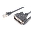 Cable de Puerto Serie Macho Db25 Personalizado Cable de Conexión de Datos Db25 a Rj45 8P8C Cable de Enlace de Señal