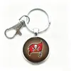 NFL Novo Time 32 Chaveiro de Liga de Zinco Time Gem Chaveiro para Carro Bolsa Venda Direta da Fábrica Em Estoque