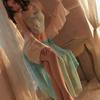 Yiyou lingerie sexy Hanfu sexy Traje Antigo bordado pijama barriga feminino conjunto de uniforme de personagem quente 8391