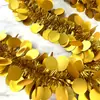 Accesorios de decoración para fiestas navideñas transfronterizas, cintas coloridas, adornos para árboles de Navidad, adornos colgantes, decoraciones de boda, artículos decorativos para exteriores