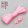 Botão de sapo Botão Qipao Conta de jade Botão de três rodas Botão chinês feito à mão Acessório retrô para roupa Tang Botão decorativo de traje étnico