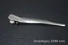 Pinza de pico de pato de 8 CM pinza plana simple clip sin costuras de bajo precio sin dientes no daña fácilmente el cabello accesorios para el cabello DIY al por mayor