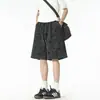 Pantalones de Chándal con Estrellas Estilo Americano 2026 Nuevos Pantalones de Verano Unisex para Parejas Pantalones Deportivos de Algodón Hua Estilo Hong Kong Pierna Recta Holgada