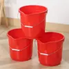 Balde Plástico Vermelho Espesso com Bico, Balde para Mistura de Remédios Domésticos, Balde de Limpeza com Logotipo Personalizável, Atacado de Suprimentos Agrícolas