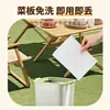 Tabla de cortar desechable Pe Mat Antideslizante Antibacteriana Tabla de cortar de cocina Papel para cortar carne Tabla de cortar para exteriores Tabla de cortar para verduras Tabla pegajosa para suplementos alimenticios