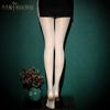 Pantalones Brillantes de Pierna Abierta 8D con Abertura en la Entrepierna Medias Sexys Aceitosas y Brillantes Pantimedias 7151