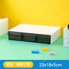 Bainabang Caja de Clasificación de Piezas para Primeros Bloques de Construcción Estante de Acabado Lego Juguete Partículas Pequeñas y Micro Caja de Almacenamiento Transparente
