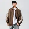 Chamarra de Vuelo NASA para Hombre Primavera y Otoño 2025 Nueva Marca de Moda Americana de Gama Alta Atractiva Holgada Casual