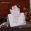 Tarjeta de felicitación postal de ramo fresco de alto valor Ins tarjeta dura plegable avanzada tridimensional creativa floristería confesión de cumpleaños