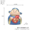 Figura de Resina de los Cinco Dioses de la Riqueza Estilo Chino, Figura Pequeña de Dios para Decoración del Hogar, Regalo de Bendición para Amigos, Recuerdo