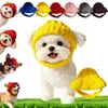 Sombrero a prueba de viento, popular, cálido, de gran venta para otoño e invierno, accesorio para la cabeza de Bulldog Francés, sombrero de perro tejido de nuevo estilo transfronterizo para mascotas para Halloween