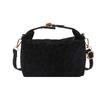 Bolso de Hombro Cruzado Individual con Estampado de Leopardo, Personalidad de Moda, Textura Trendy, Bolso de Mano Casual Retro Simple para Mujer, Nuevo Invierno 2025