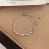 Colección de pulseras: mariposa, corazón, trébol de cuatro hojas, cadena fina simple, versátil para el uso diario, estilo nicho de alta gama, accesorios para niña